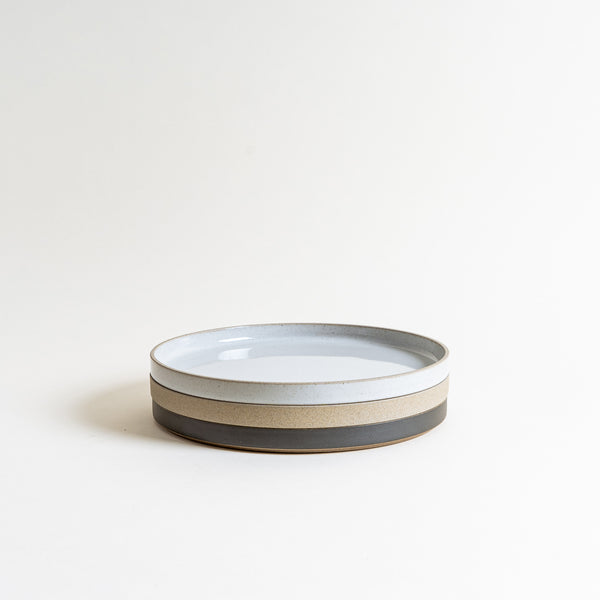 Three of 10" Hasami Porcelain Plates stacking