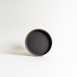  7.3" Hasami Porcelain Plate in Black