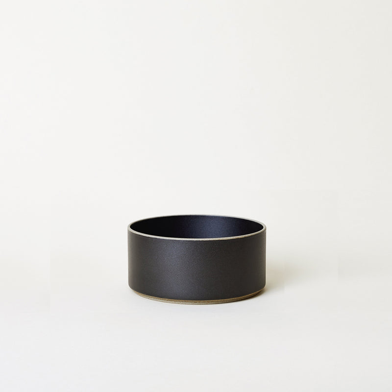 5.7" Hasami Porcelain Tall Bowl in Black