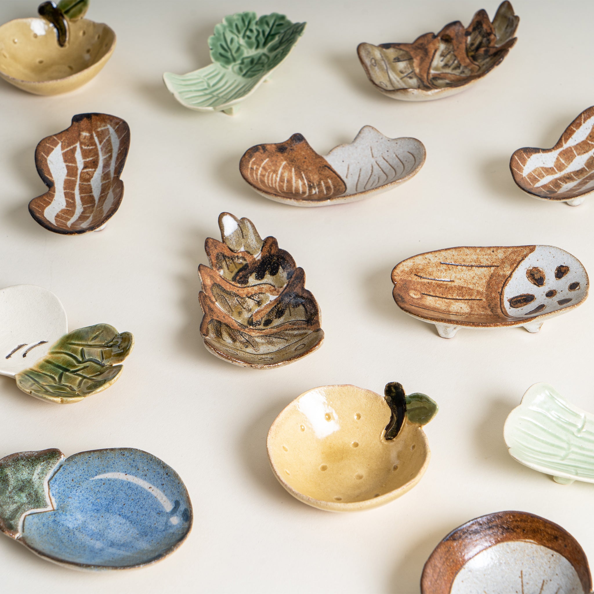 Rokuro Japanese Ceramic Dinnerware | Vegetable-Inspired Plates for ...