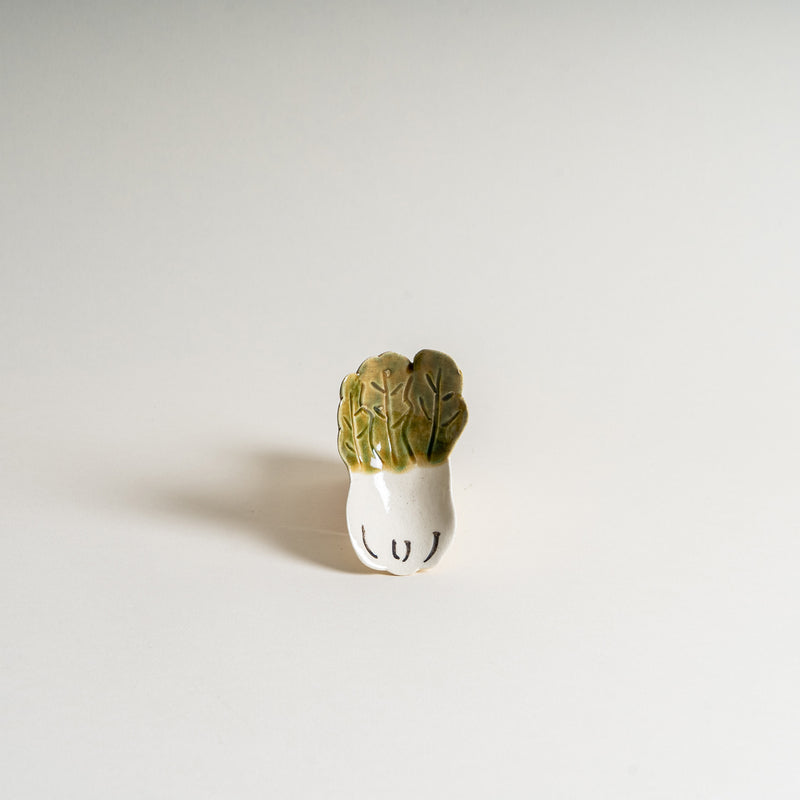 Vegetable-Shaped Mini Ceramic Dishes - Napa Cabbage