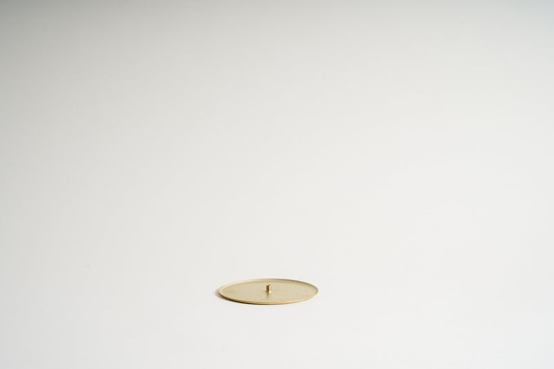 Picus Brass Incense Holder With Plate