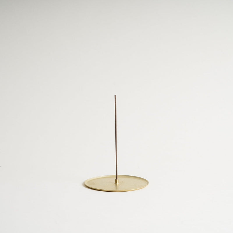 Picus Brass Incense Holder With Plate