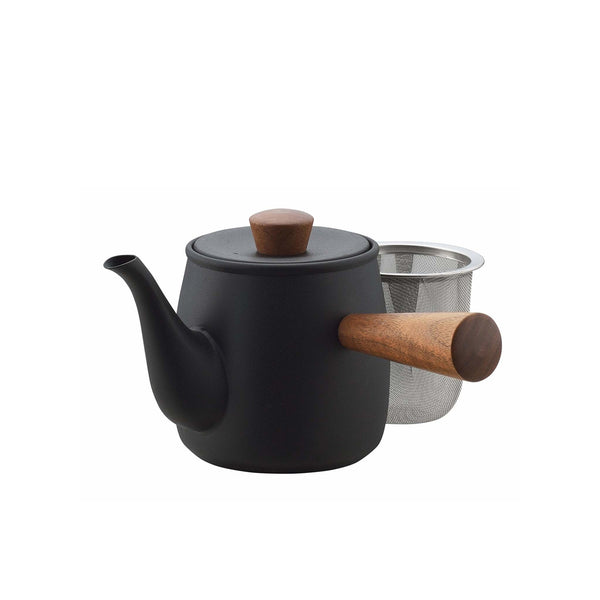 Miyaco Single Serve Teapot in Matte Silver – mogutable